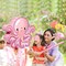Octopus Party Supplies Small Octopus Piñata with Blindfold Bat Confetti Under the Sea Party Decorations Ocean Octopus Piñata